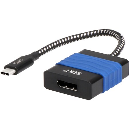 Siig Usb Type-C To Displayport Video Cable Adapter Adds A Displayport CB-TC0214-S1